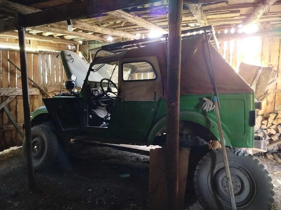 ГАЗ 69, 1972г., полный привод, механика