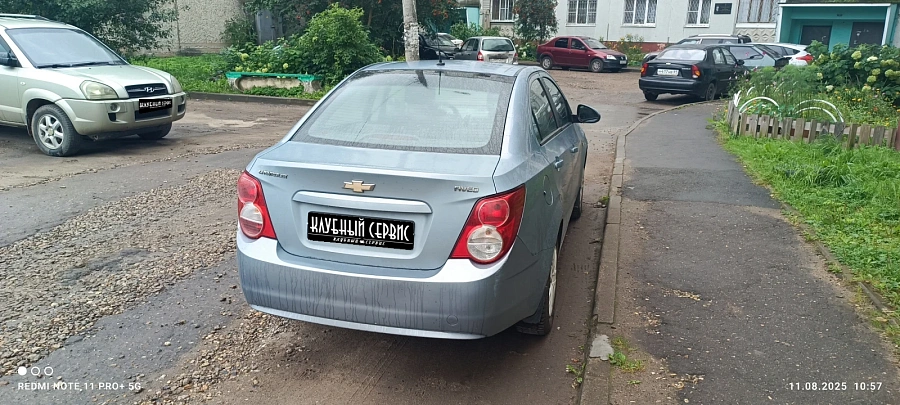 Chevrolet Aveo, 2012г., передний привод, автомат