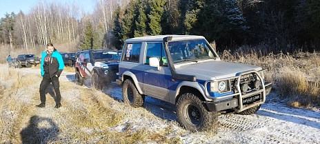 Hyundai Galloper, 1994г, полный привод, механика