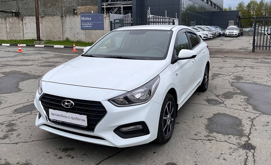 Hyundai Solaris, 2019г., передний привод, автомат