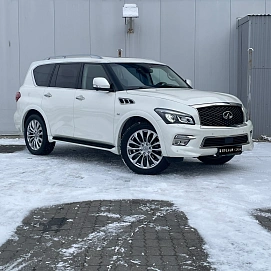 Infiniti QX80, 2017г, передний привод, автомат