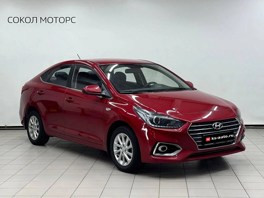 Hyundai Solaris, 2018г., передний привод, автомат