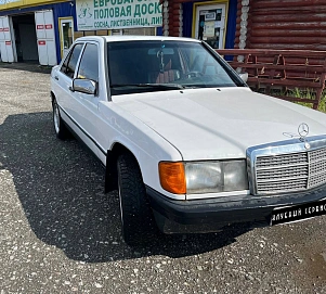 Mercedes-Benz 190 (W201), 1985г, задний привод, механика