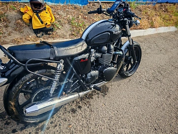 Triumph Bonneville, 2015г, Цепь привод, 5 передач