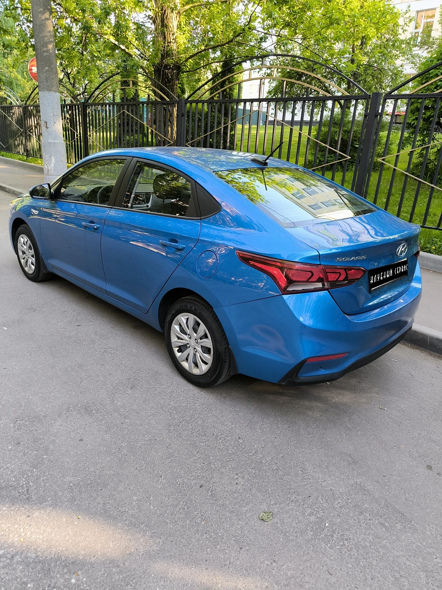 Hyundai Solaris, 2017г., передний привод, механика