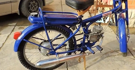 РМЗ Рига, 1979г, Цепь привод, 1 передача