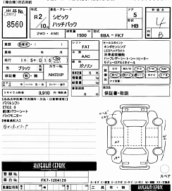 Honda Civic, 2020г, передний привод, вариатор
