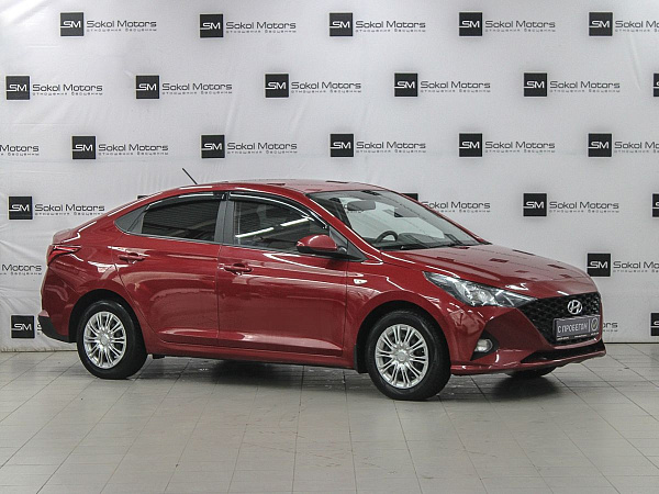 Hyundai Solaris, 2021г., передний привод, автомат