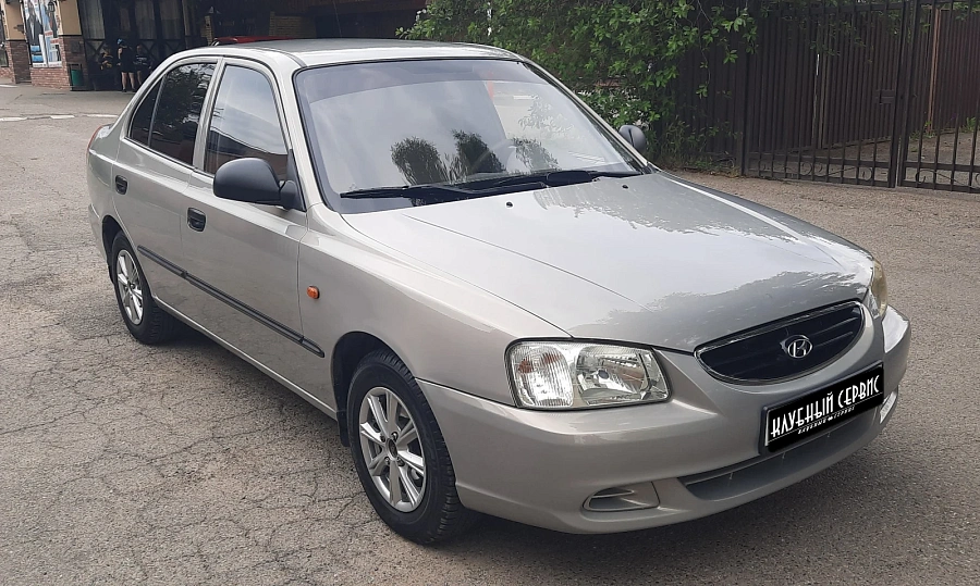 Hyundai Accent, 2008г., передний привод, механика