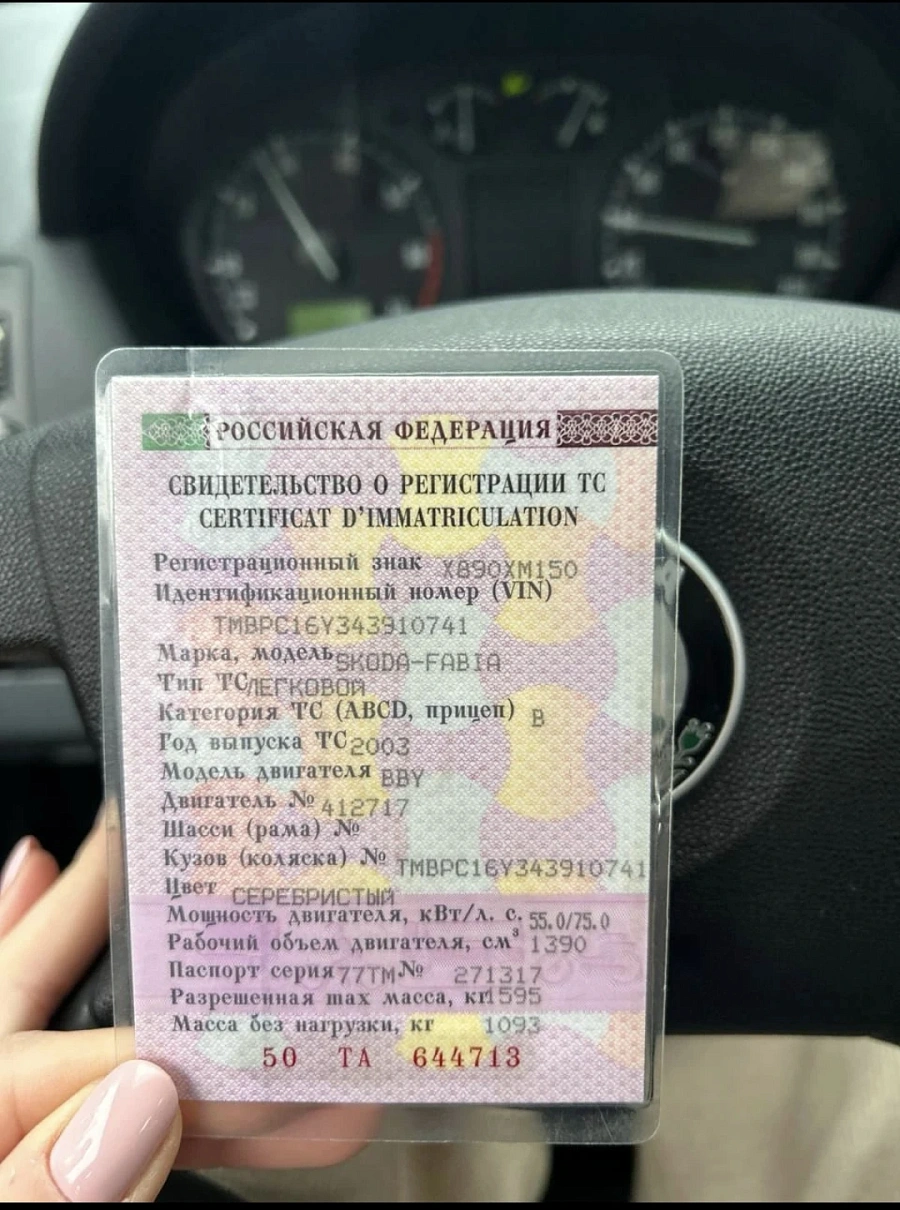 Skoda Fabia, 2003г., передний привод, механика