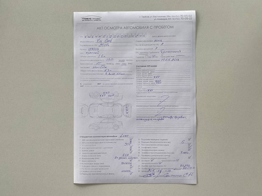 Kia Ceed, 2015г., передний привод, автомат