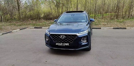 Hyundai Santa Fe, 2018г, полный привод, автомат