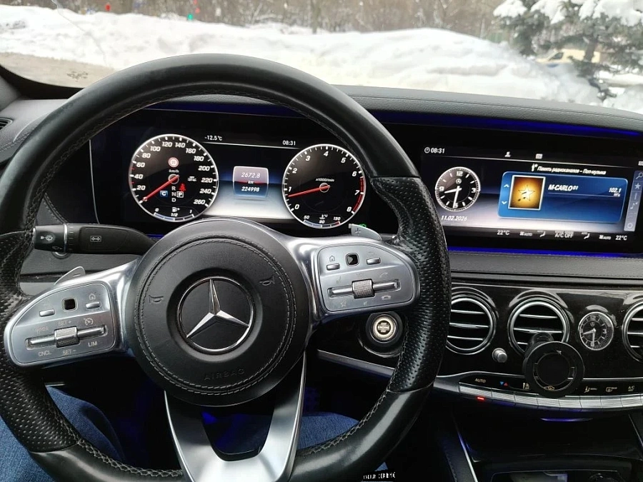 Mercedes-Benz S-Класс, 2019г., полный привод, автомат