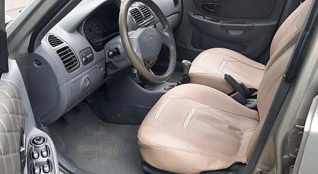 Hyundai Accent, 2008г, передний привод, механика
