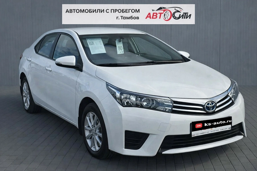 Toyota Corolla, 2013г., передний привод, механика