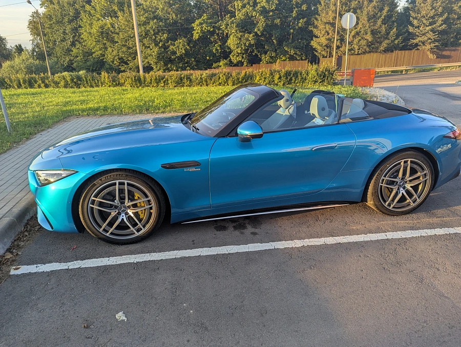 Mercedes-Benz SL-Класс AMG, 2022г., задний привод, автомат