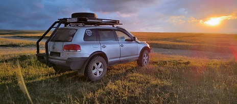 Volkswagen Touareg, 2003г, полный привод, автомат