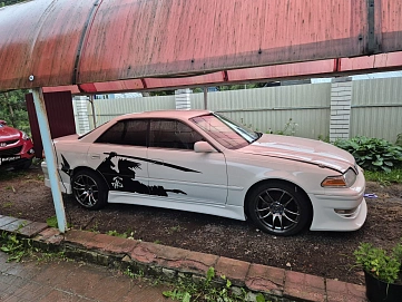 Toyota Mark II, 1996г, задний привод, механика