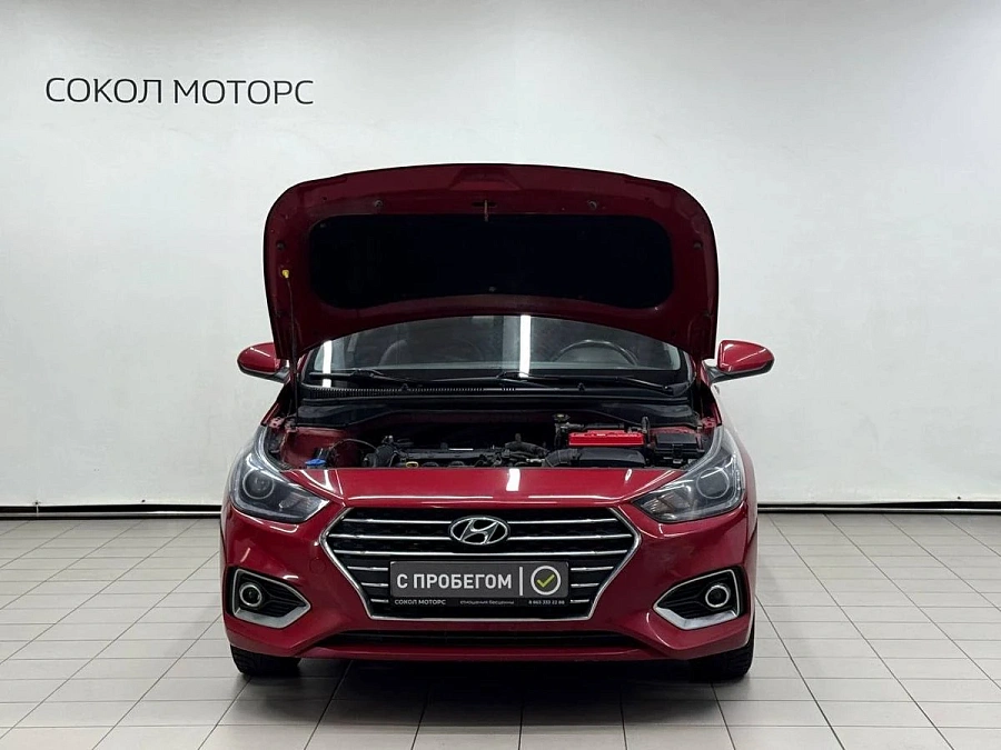 Hyundai Solaris, 2018г., передний привод, автомат