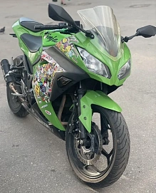 Kawasaki Ninja 300, 2014г, Цепь привод, 6 передач