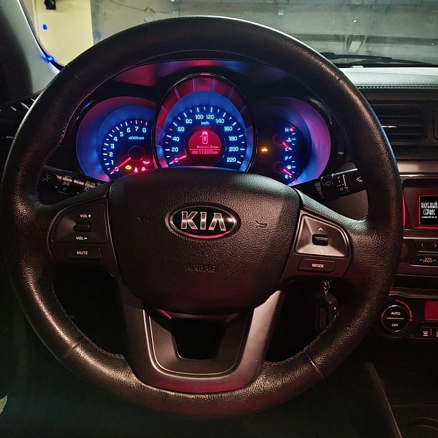 Kia Rio, 2013г., передний привод, механика