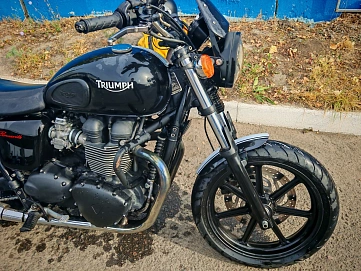 Triumph Bonneville, 2015г, Цепь привод, 5 передач