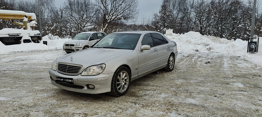 Mercedes-Benz S-Класс, 1999г., задний привод, автомат