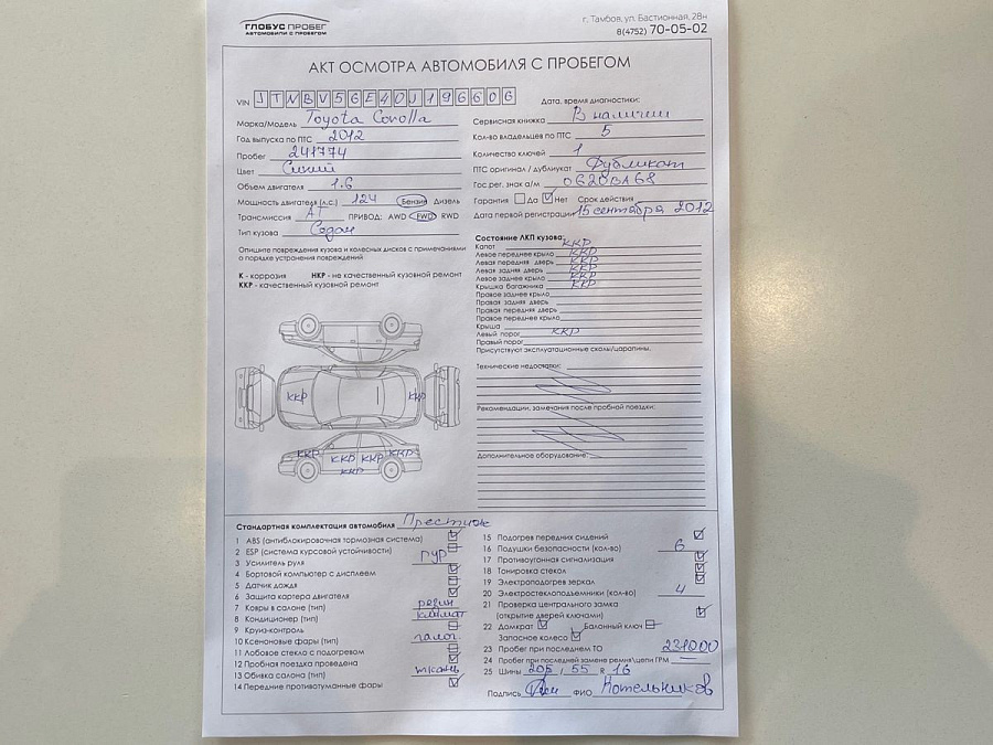 Toyota , 2012г., передний привод, автомат