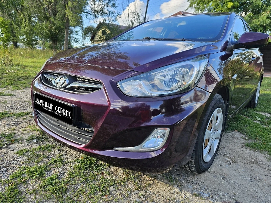 Hyundai Solaris, 2012г., передний привод, механика