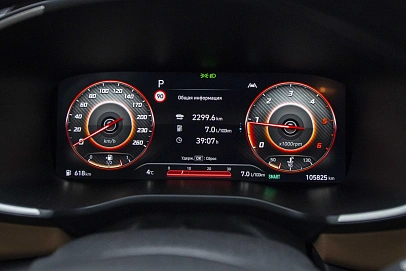 Hyundai Santa Fe, 2021г, полный привод, робот