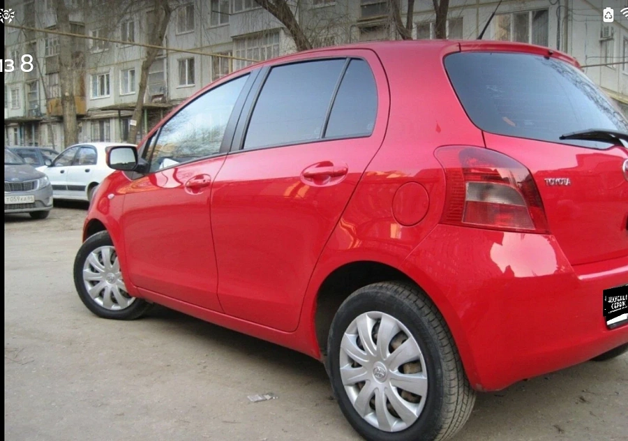 Toyota Yaris, 2008г., передний привод, робот