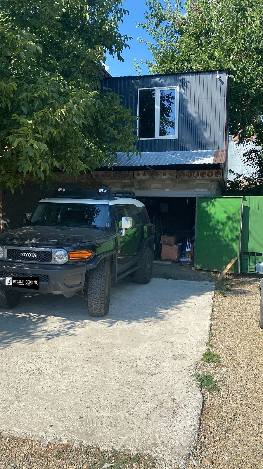 Toyota FJ Cruiser, 2008г., полный привод, механика