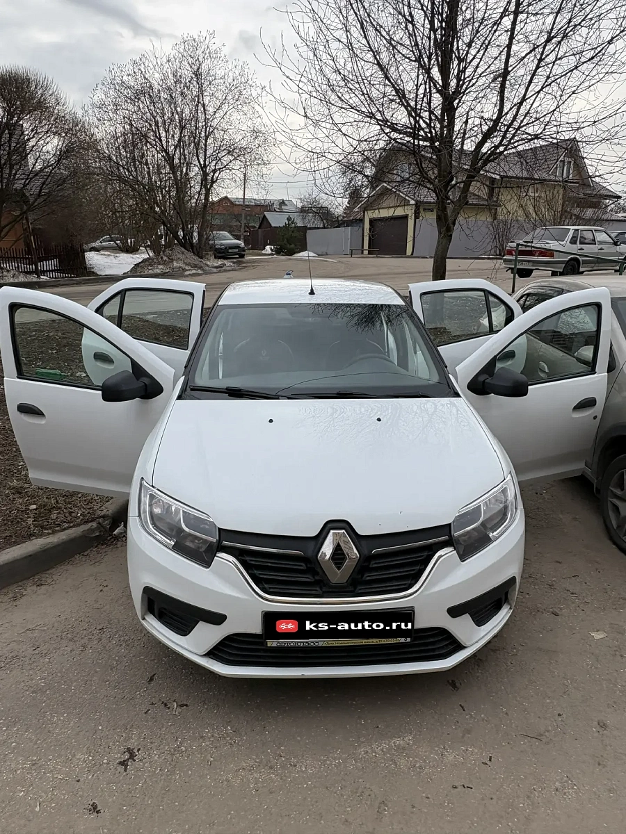 Renault Logan, 2018г., передний привод, робот