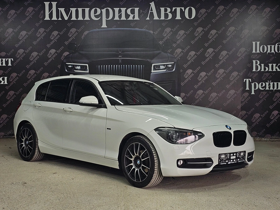 BMW 1 серии, 2013г., задний привод, автомат
