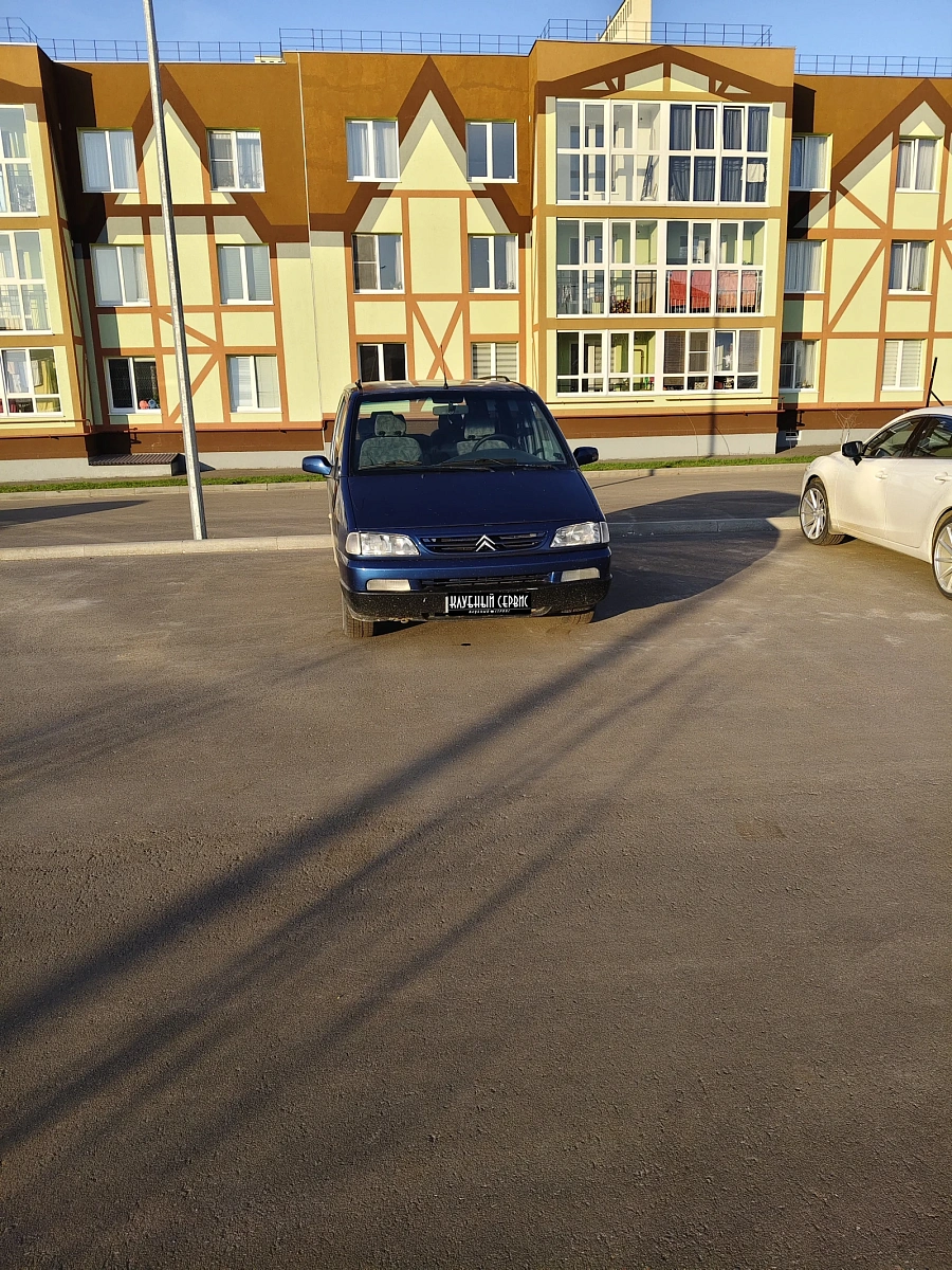 Citroen Evasion, 1998г., передний привод, механика