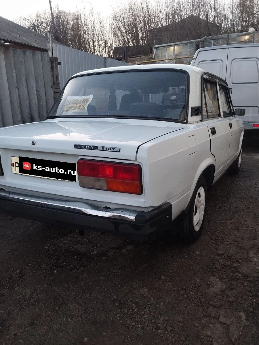 Lada (ВАЗ) 2107, 2011г., задний привод, механика