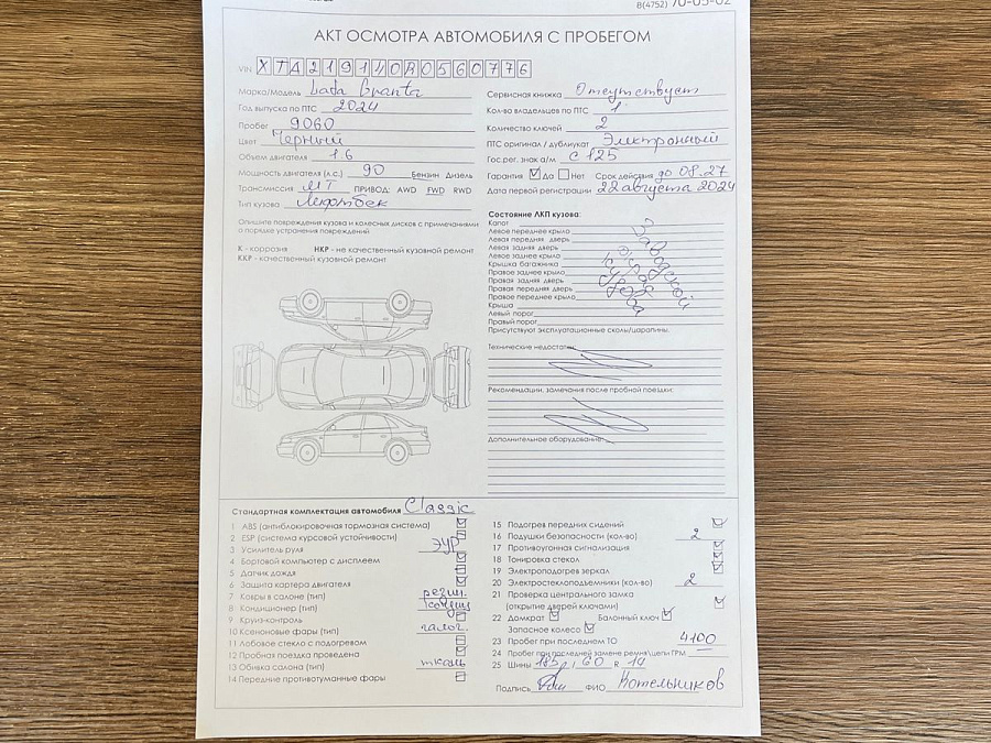 Lada (ВАЗ) , 2024г., передний привод, механика