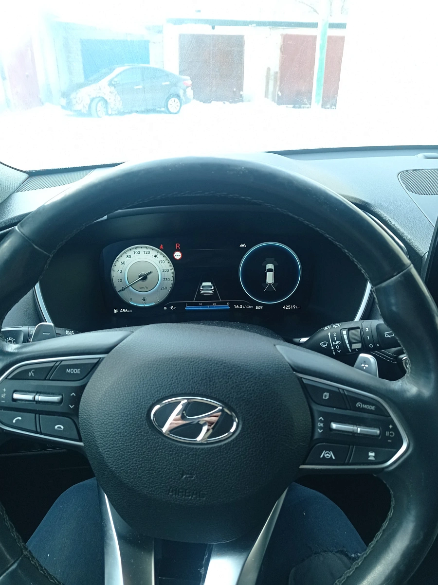 Hyundai Santa Fe, 2021г., полный привод, автомат