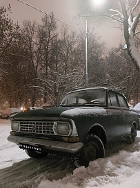 Москвич 412, 1970г, задний привод, механика