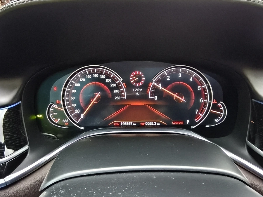 BMW 7 серии, 2017г., полный привод, автомат