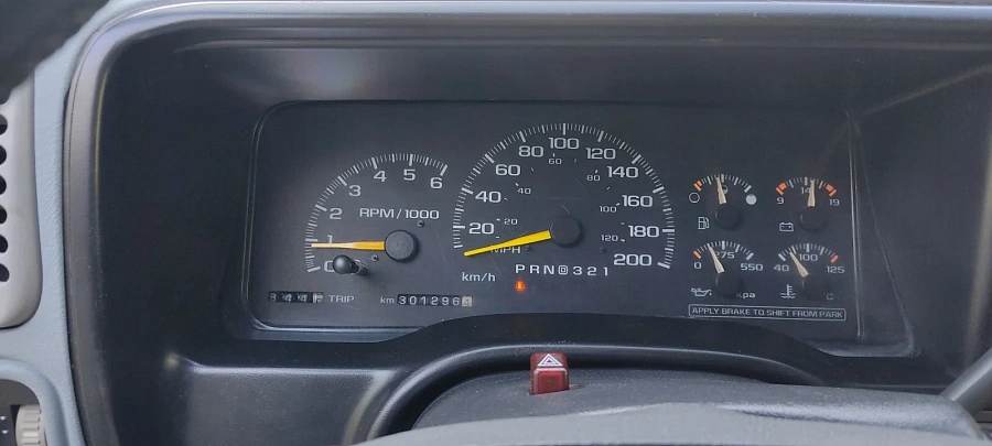 Chevrolet Tahoe, 1997г., полный привод, автомат