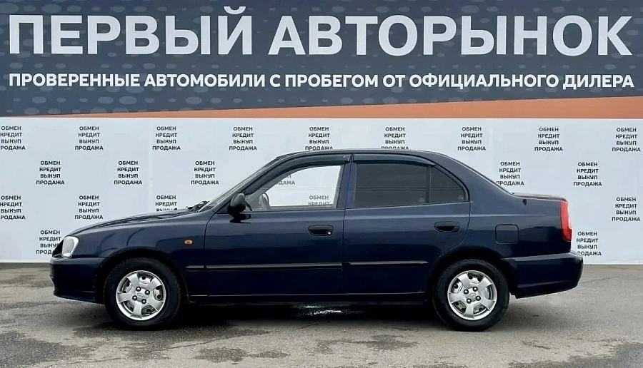 Hyundai Accent, 2009г., передний привод, автомат