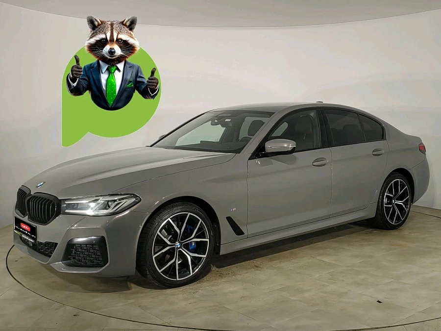 BMW 5 серии, 2020г., полный привод, автомат
