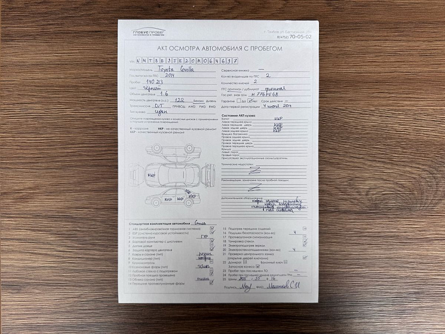 Toyota , 2014г., передний привод, автомат