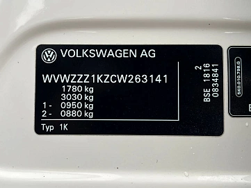 Volkswagen Golf, 2012г, передний привод, механика