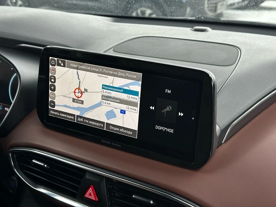 Hyundai Santa Fe, 2021г., полный привод, робот