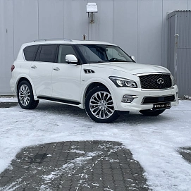 Infiniti QX80, 2017г, передний привод, автомат