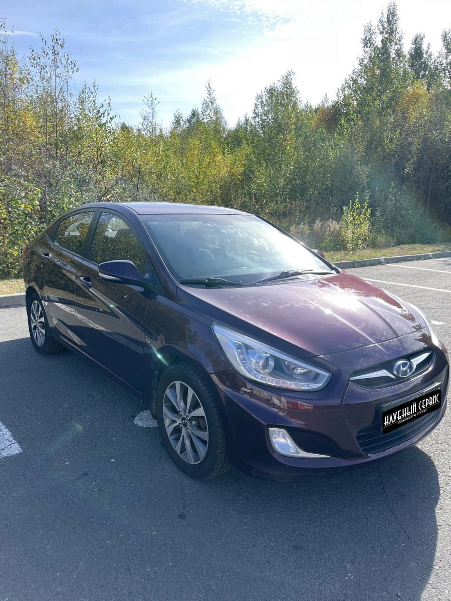 Hyundai Solaris, 2013г., передний привод, автомат