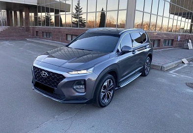 Hyundai Santa Fe, 2019г, передний привод, автомат