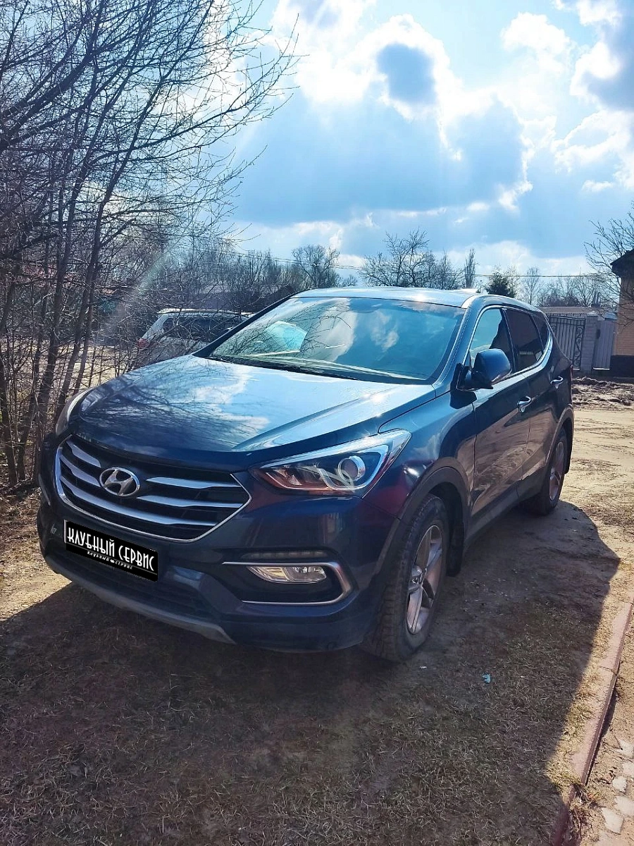 Hyundai Santa Fe, 2018г., полный привод, автомат